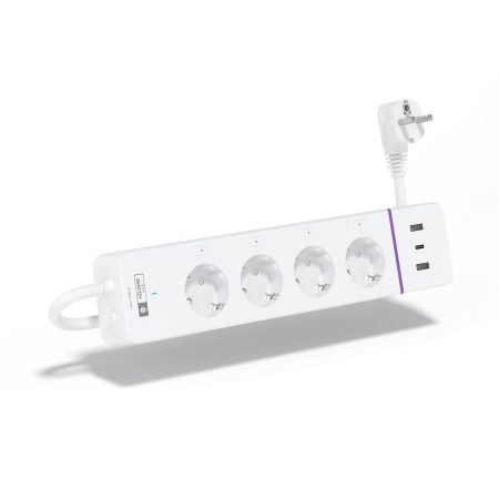 Умный удлинитель с Wi-Fi, Яндекс Алисой, Марусей, Google Home, Smart Power Plug 16A