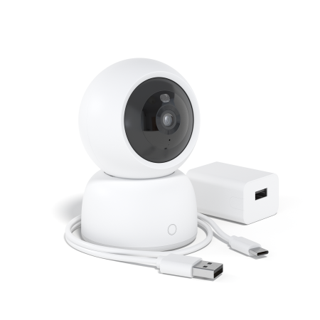 Умная камера Wi-Fi 2К 360 2.4/5ГГц c Яндекс Алисой, Google Assistant