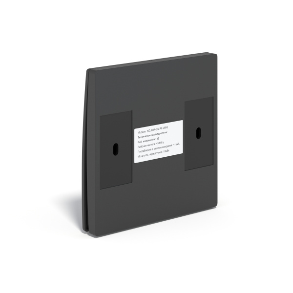 Умный беспроводной выключатель двухклавишный 433Мгц 