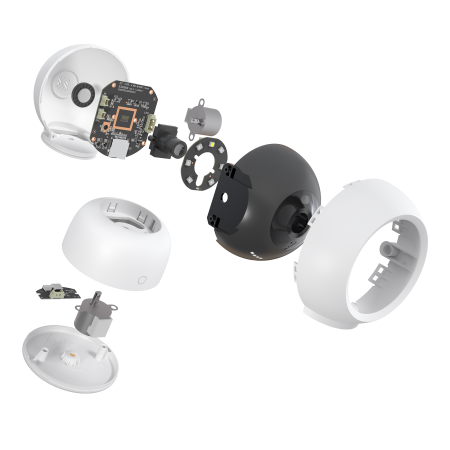 Умная камера Wi-Fi 2К 360 2.4/5ГГц c Яндекс Алисой, Google Assistant