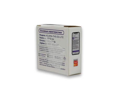 Умный Zigbee датчик температуры и влажности с Алисой и Google Assistant Mini (Уценка)